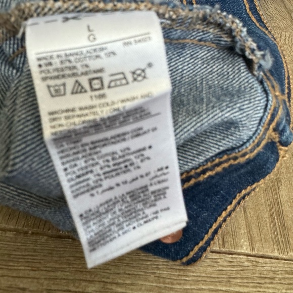 Old navy denim jacket size large - Picture 8 of 9